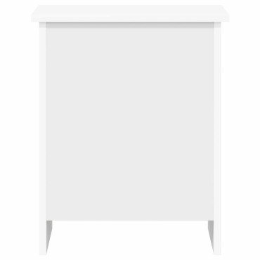 vidaXL Θήκη Αποθήκευσης Λευκό 40x40x50cm Επεξεργασμένο Ξύλο