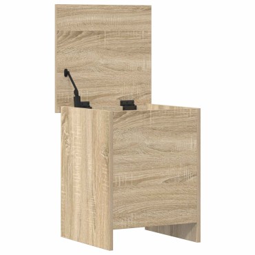 vidaXL Θήκη Αποθήκευσης Sonoma Δρυς 40x40x50cm Επεξεργασμένο Ξύλο