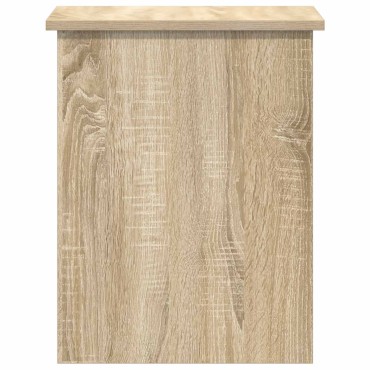 vidaXL Θήκη Αποθήκευσης Sonoma Δρυς 40x40x50cm Επεξεργασμένο Ξύλο