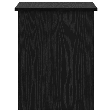 vidaXL Θήκη Αποθήκευσης Μαύρη Δρυς 60x40x50cm Επεξεργασμένο Ξύλο