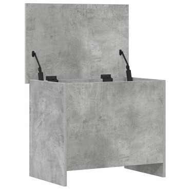 vidaXL Θήκη Αποθήκευσης Γκρι Σκυροδέματος 60x40x50cm