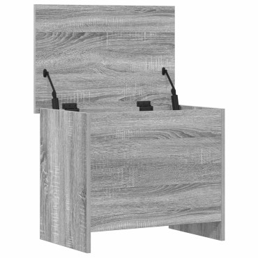 vidaXL Θήκη Αποθήκευσης Γκρι Sonoma 60x40x50cm Επεξεργασμένο Ξύλο