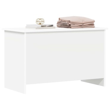 vidaXL Θήκη Αποθήκευσης Λευκό 80x40x50cm Επεξεργασμένο Ξύλο