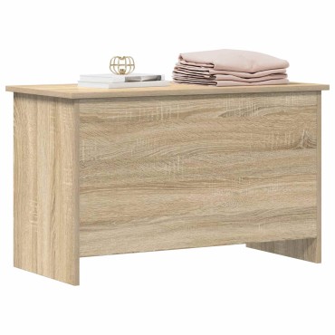 vidaXL Θήκη Αποθήκευσης Sonoma Δρυς 80x40x50cm Επεξεργασμένο Ξύλο