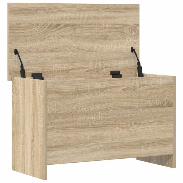 vidaXL Θήκη Αποθήκευσης Sonoma Δρυς 80x40x50cm Επεξεργασμένο Ξύλο