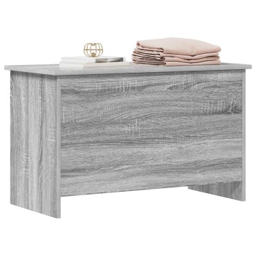 vidaXL Θήκη Αποθήκευσης Γκρι Sonoma 80x40x50cm Επεξεργασμένο Ξύλο