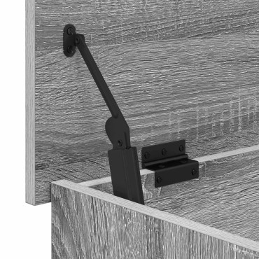 vidaXL Θήκη Αποθήκευσης Γκρι Sonoma 80x40x50cm Επεξεργασμένο Ξύλο