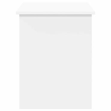 vidaXL Θήκη Αποθήκευσης Λευκό 100x40x50cm Επεξεργασμένο Ξύλο
