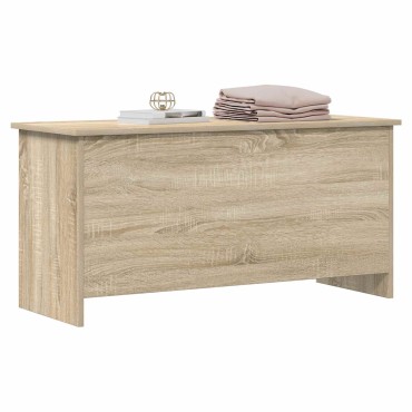 vidaXL Θήκη Αποθήκευσης με αποθήκευση Sonoma Δρυς 100x40x50cm