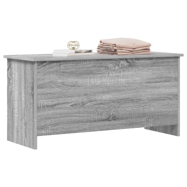 vidaXL Θήκη Αποθήκευσης με αποθήκευση Γκρι Sonoma 100x40x50cm