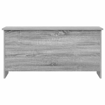 vidaXL Θήκη Αποθήκευσης με αποθήκευση Γκρι Sonoma 100x40x50cm