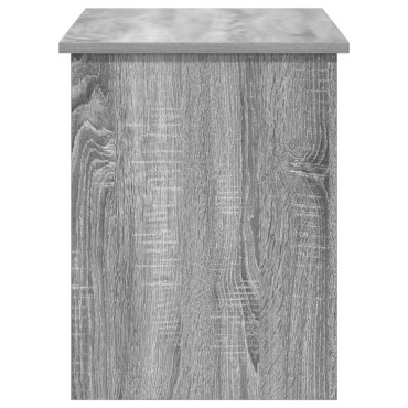 vidaXL Θήκη Αποθήκευσης με αποθήκευση Γκρι Sonoma 100x40x50cm