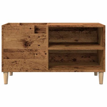vidaXL Δισκοθήκη Παλιό Ξύλο 84,5x38x48cm από Επεξεργασμένο Ξύλο 1 τεμ.