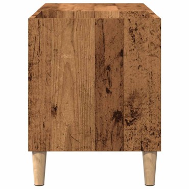 vidaXL Δισκοθήκη Παλιό Ξύλο 84,5x38x48cm από Επεξεργασμένο Ξύλο 1 τεμ.