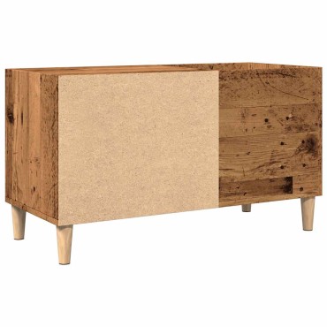 vidaXL Δισκοθήκη Παλιό Ξύλο 84,5x38x48cm από Επεξεργασμένο Ξύλο 1 τεμ.