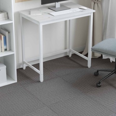 vidaXL Πλακάκι Χαλιού Καφέ 50 x 50 cm 20 τμχ. Πολυπροπυλένιο και Πίσσα