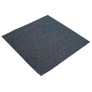 vidaXL Πλακάκι Χαλιού Μπλε Γκρι 50 x 50 cm 36 τμχ.
