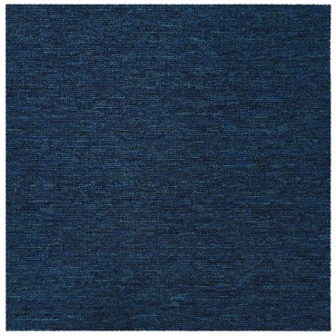 vidaXL Πλακάκι Χαλιού Μπλε 50 x 50 cm 20 τμχ. Πολυπροπυλένιο και Πίσσα