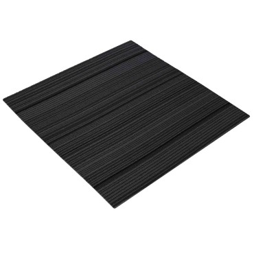 vidaXL Πλακάκι Χαλιού Ριγέ Ανοιχτό Γκρι 50 x 50 cm 20 τμχ.