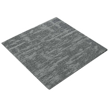 vidaXL Πλακάκι Χαλιού Γκρι Βράχος 50 x 50 cm 36 τμχ.