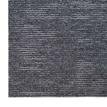 vidaXL Πλακάκι Χαλιού Γαλάζιο Γκρι 50 x 50 cm 4 τμχ.