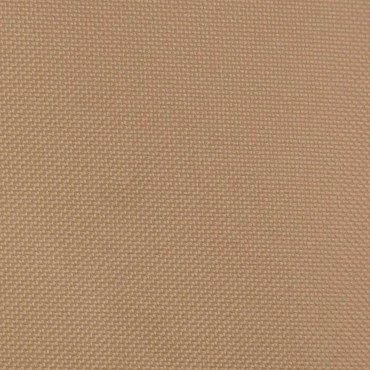 vidaXL Πτυσσόμενη ξαπλώστρα με μαξιλάρι Μπεζ 191x65x37cm
