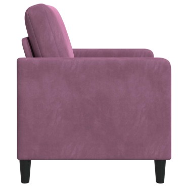 vidaXL Καναπές με Αποθήκευση Μοβ 72x78x87cm Πολυεστέρας