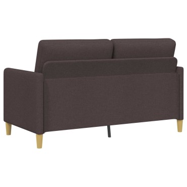 vidaXL Καναπές με Αποθήκευση Σκούρο Καφέ 152x78x87cm Πολυεστέρας