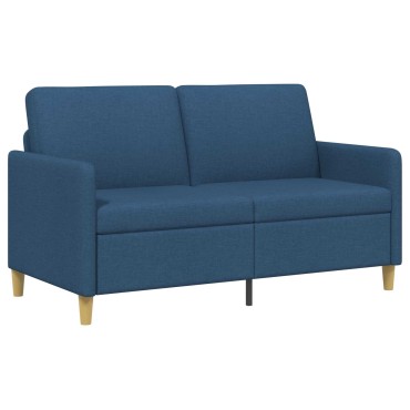 vidaXL Καναπές με Αποθήκευση Μπλε 152x78x87cm Πολυεστέρας