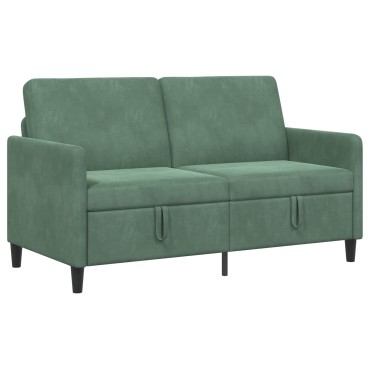 vidaXL Καναπές με Αποθήκευση Θαλασσί 152x78x87cm Πολυεστέρας