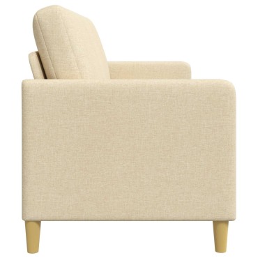 vidaXL Καναπές με Αποθήκευση Κρεμ 172x78x87cm Πολυεστέρας