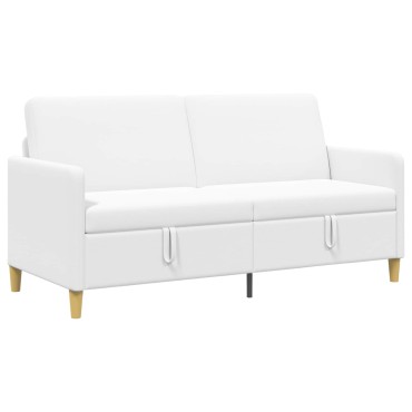 vidaXL Καναπές με Αποθήκευση Λευκό 172x78x87cm Πολυεστέρας