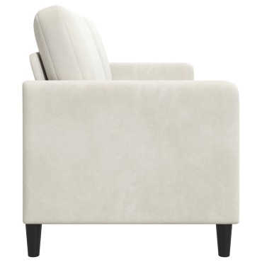 vidaXL Καναπές με Αποθήκευση Κρεμ 172x78x87cm Πολυεστέρας