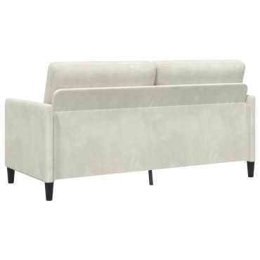 vidaXL Καναπές με Αποθήκευση Κρεμ 172x78x87cm Πολυεστέρας