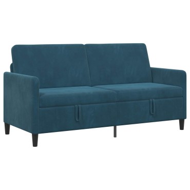 vidaXL Καναπές με Αποθήκευση Μπλε 172x78x87cm Πολυεστέρας