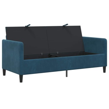 vidaXL Καναπές με Αποθήκευση Μπλε 172x78x87cm Πολυεστέρας