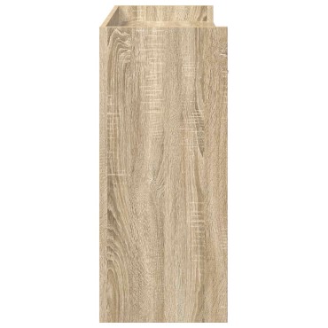vidaXL Τραπέζι κονσόλας Sonoma Δρυς 90x35x80cm Επεξεργασμένο Ξύλο