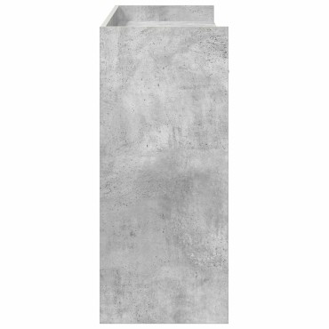 vidaXL Τραπέζι κονσόλας Γκρι Σκυροδέματος 90x35x80 εκ