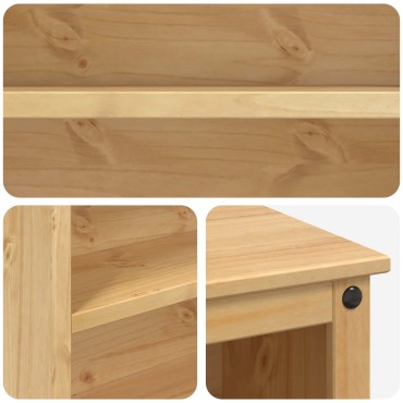 vidaXL Σετ Νησίδας Κουζίνας 2 τμχ. Κερί Μέλι 112 x 77 x 91,5 cm