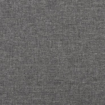 vidaXL Υποπόδιο Ανοιχτό Γκρι 45x29,5x35 Υφασμάτινο 45x29,5x35cm 1 τεμ.