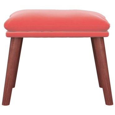vidaXL Υποπόδιο Ροζ 45x29,5x35cm Βελούδινο 1 τεμ.