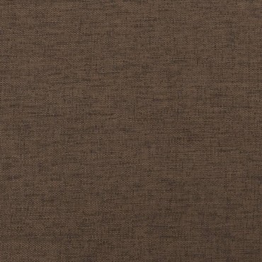 vidaXL Υποπόδιο Καφέ 45x29,5x35cm Ύφασμα & Συνθετικό Δέρμα 1 τεμ.