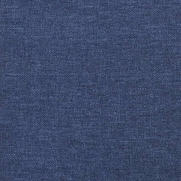 vidaXL Υποπόδιο Μπλε 45x29,5x35cm Υφασμάτινο 1 τεμ.