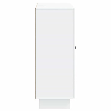 vidaXL Πλαϊνό γραφείο Λευκό 66x34,5x90cm Επεξεργασμένο Ξύλο 1 τεμ.