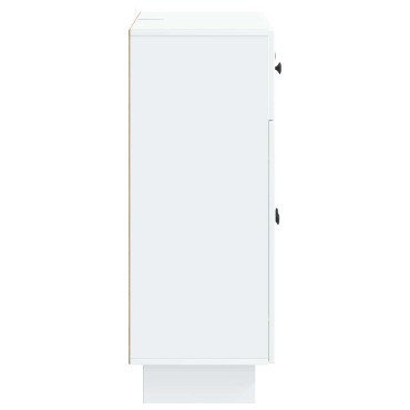 vidaXL Πλαϊνό γραφείο Λευκό 66x34,5x90cm Επεξεργασμένο Ξύλο 1 τεμ.