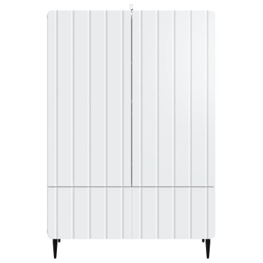 vidaXL Πλαϊνό γραφείο Λευκό 66x34,5x97cm Επεξεργασμένο Ξύλο 1 τεμ.