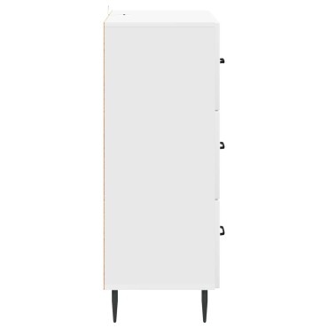 vidaXL Ντουλάπι με Συρτάρια Λευκό 66x34,5x89,5 εκ 1 τεμ.