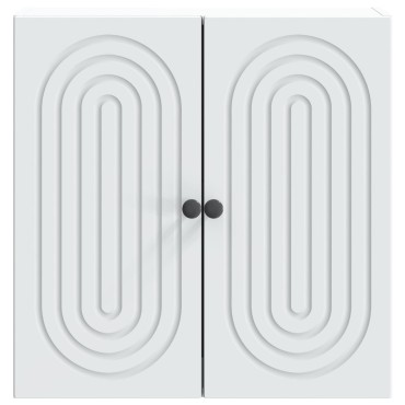 vidaXL Τοίχου Ντουλάπα Λευκό 59x31x60cm Επεξεργασμένο Ξύλο