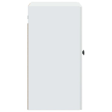vidaXL Τοίχου Ντουλάπα Λευκό 59x31x60cm Επεξεργασμένο Ξύλο