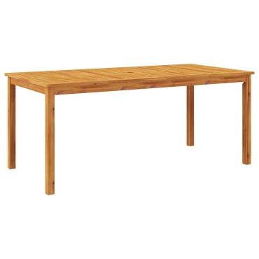 vidaXL Σετ Τραπεζαρίας Κήπου 9 τεμ. 180x90x75cm από Μασίφ Ξύλο Ακακίας